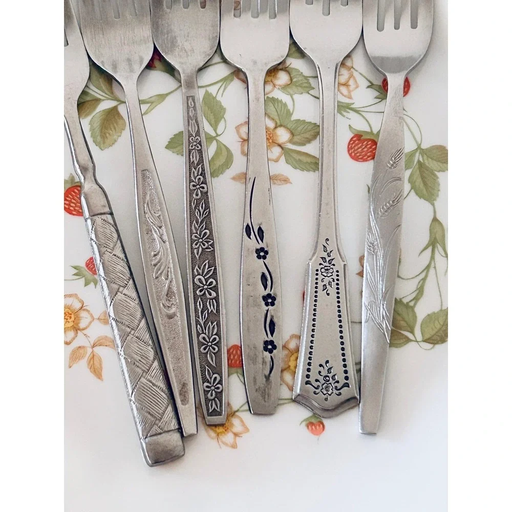Vintage Mismatched Flatware Sets—Service for 6 (30 pieces)